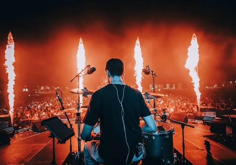 Melocos en concierto. Fuente: IG del grupo.