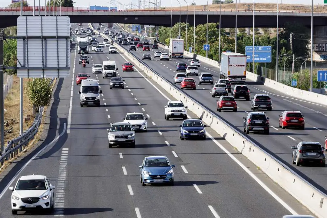 Veh&iacute;culos en la carretera A-4 durante la operaci&oacute;n retorno del verano, a 31 de agosto de 2025, en Madrid (Espa&ntilde;a). Imagen de EP.