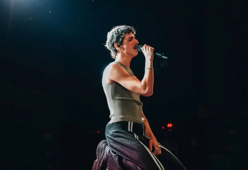 &Aacute;lvaro Mayo en concierto. Imagen de su cuenta de IG.