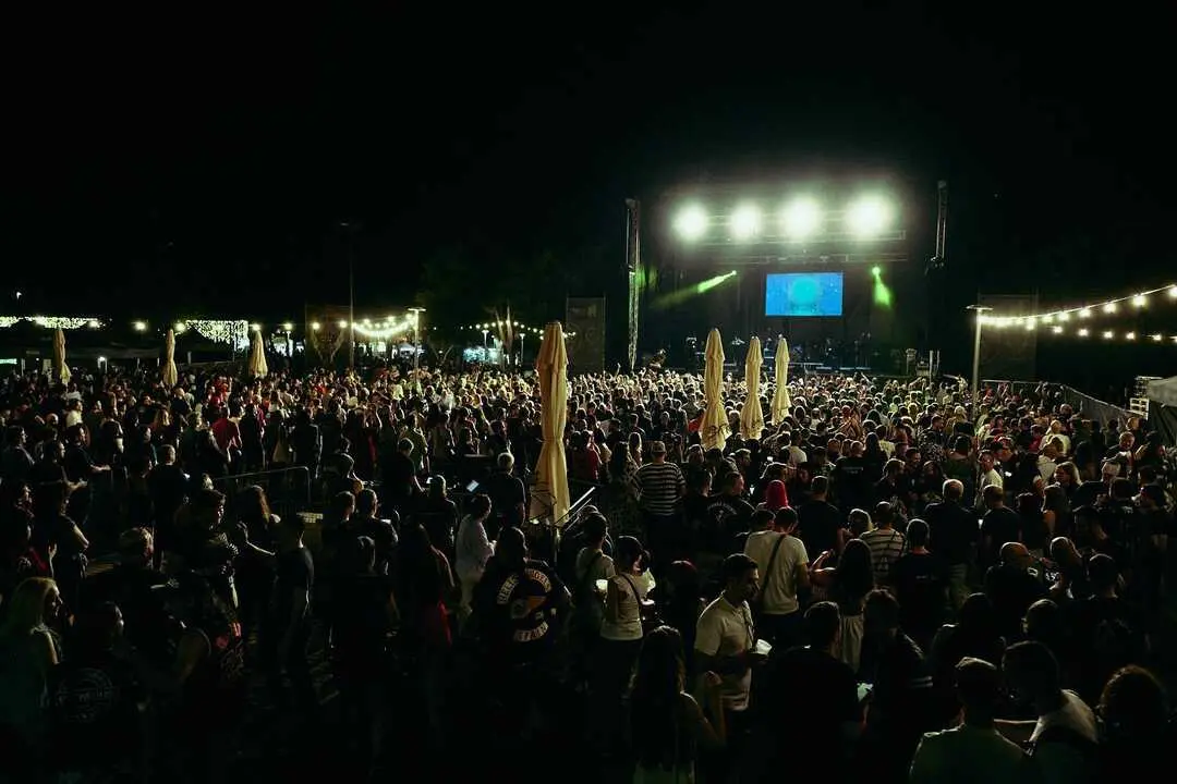 Imagen de archivo de un concierto.