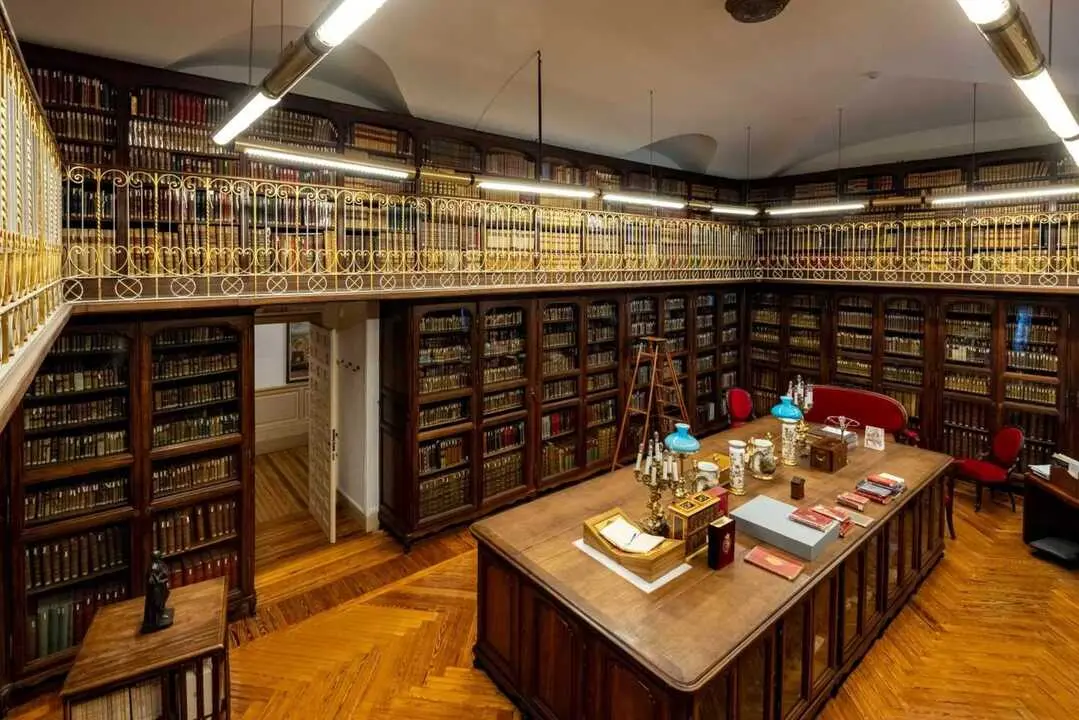 La Real Biblioteca del Palacio Real. Imagen de Patrimonio Nacional.
