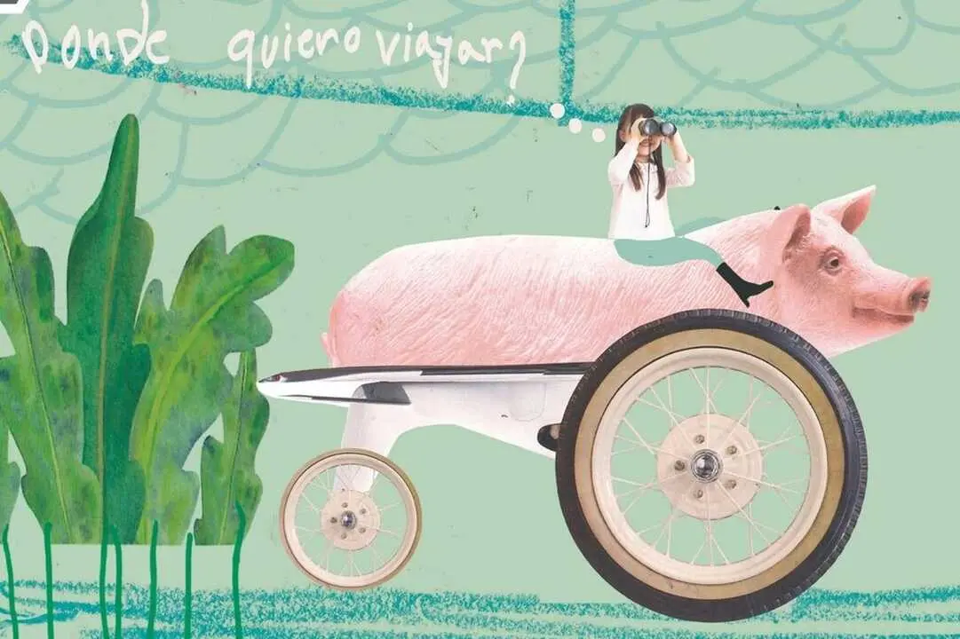 Destinos fant&aacute;sticos aventuras en collage - Espacio abierto Quinta de los Molinos. Imagen del Ayuntamiento de Madrid.