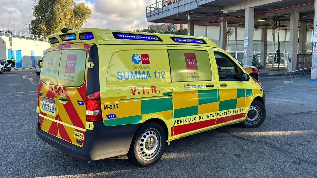 Una ambulancia del Summa 112.