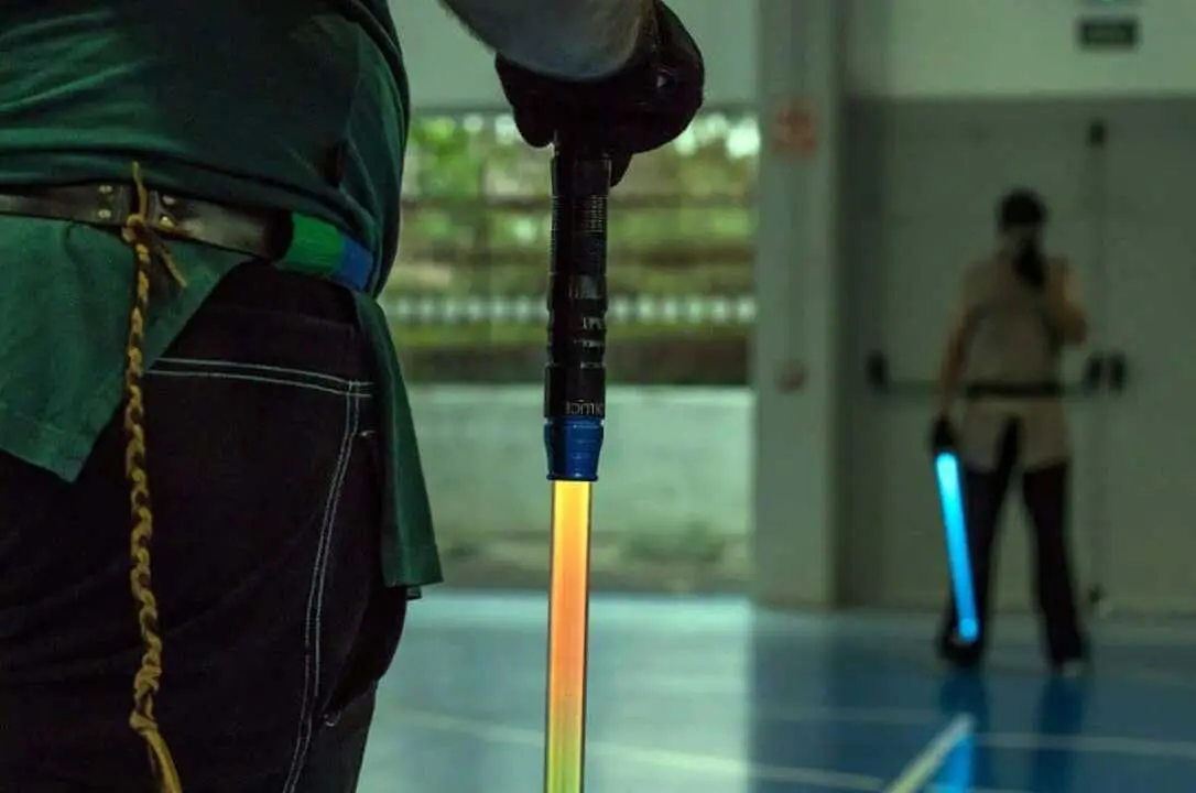 Mercajuguete convertir&aacute; el Centro Comercial El Deleite de Aranjuez en una academia de jedis con espadas l&aacute;ser. Imagen de Mercajuguete.