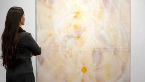 Exposici&oacute;n de Carmen Ceniga Prado 'Entrando en el ahora' en la galer&iacute;a Gaby Vera.
