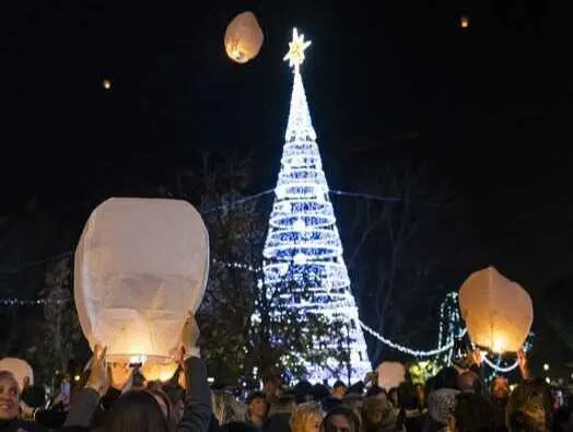 Encendido Navidad en Pozuelo en 2024.