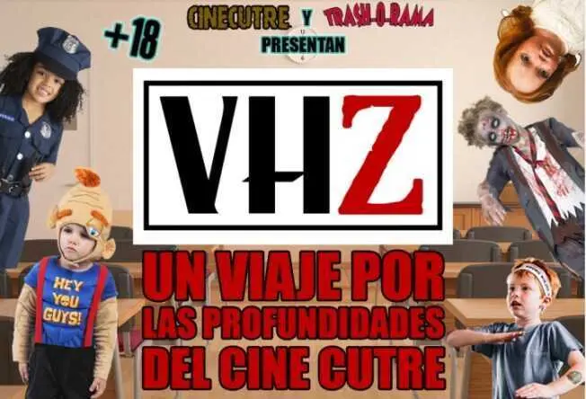 Cartel del show de humor &ldquo;VHZ&rdquo;.