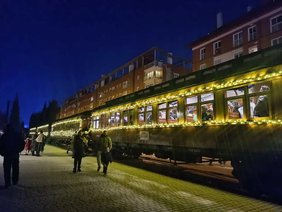 Tren de la Navidad.