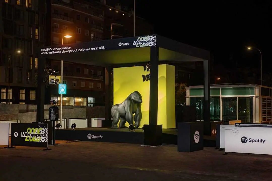 Spotify lanza su campa&ntilde;a Wrapped. Imagen de Spotify.
