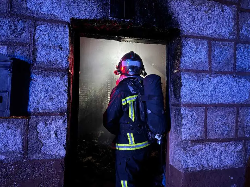 Un Bombero en imagen de archivo.