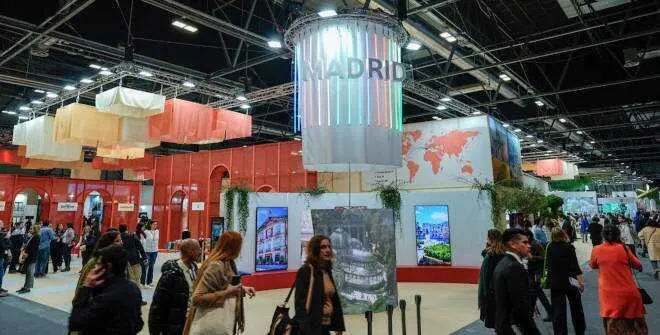 Estand de Madrid en Fitur 2025. Imagen del Ayuntamiento de Madrid.