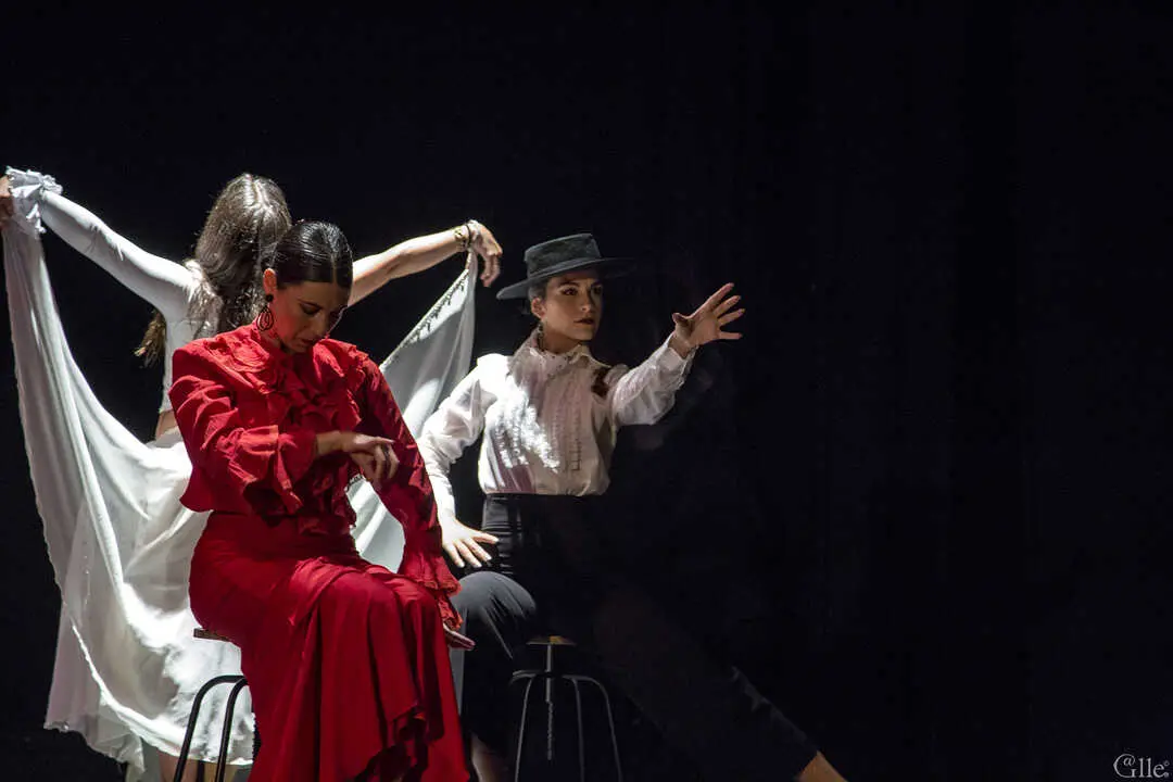 Escena de la adaptaci&oacute;n flamenca del Romancero Gitano de Lorca.