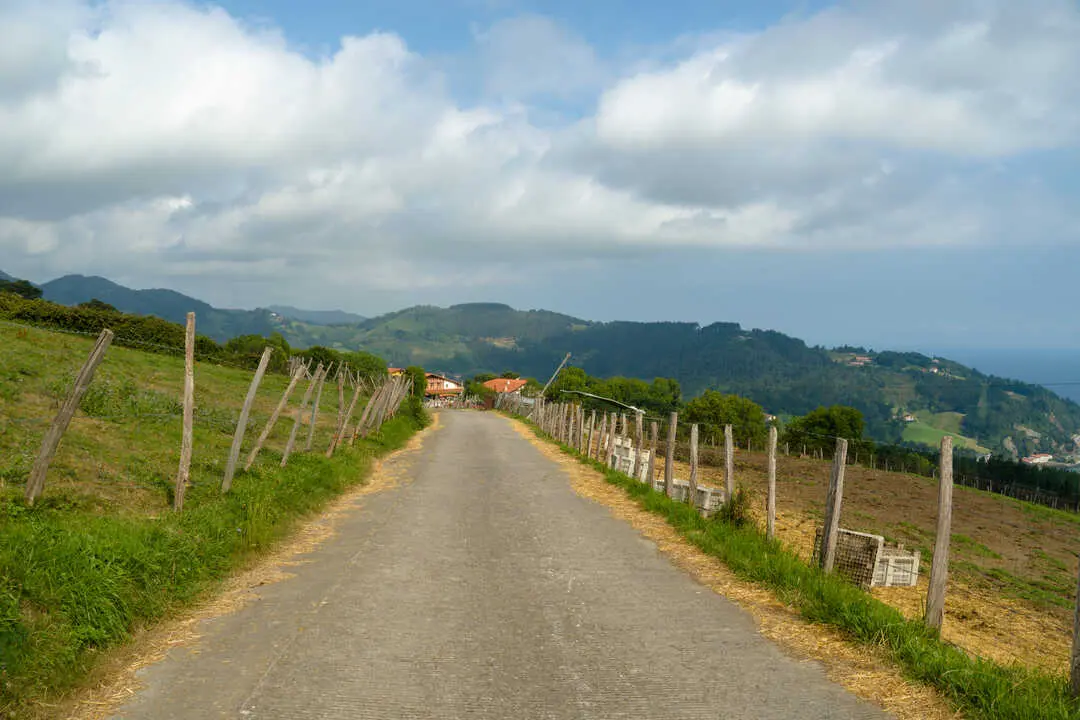 Un camino de Pa&iacute;s Vasco.