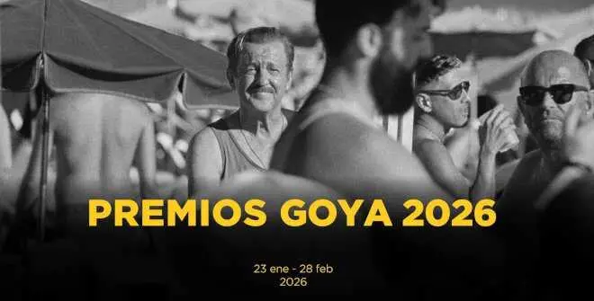Cartel de la Sala Berlanga del ciclo de los Premios Goya 2026.