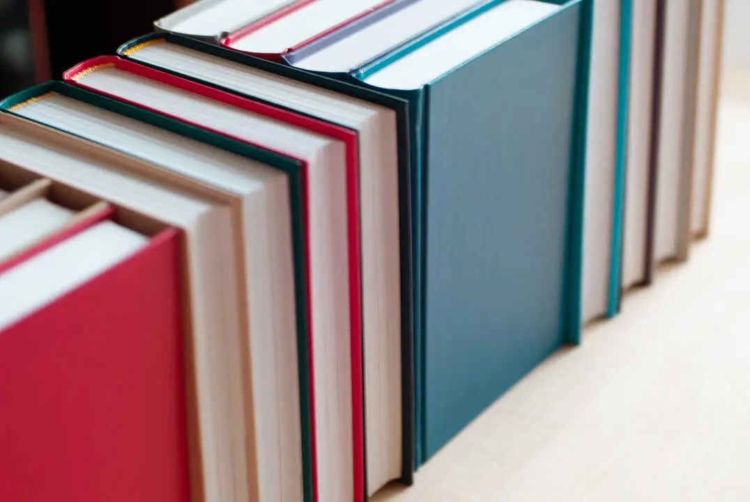 Libros en una estanter&iacute;a.