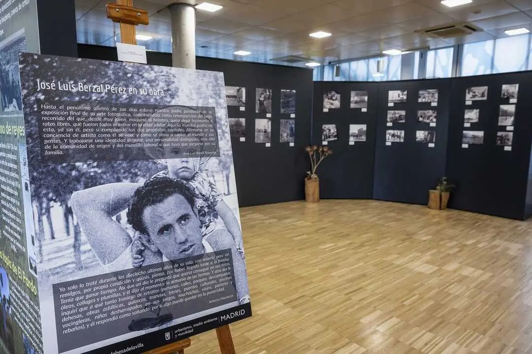 La exposici&oacute;n de Jose Luis Berzal P&eacute;rez. Imagen del Ayuntamiento de Madrid.