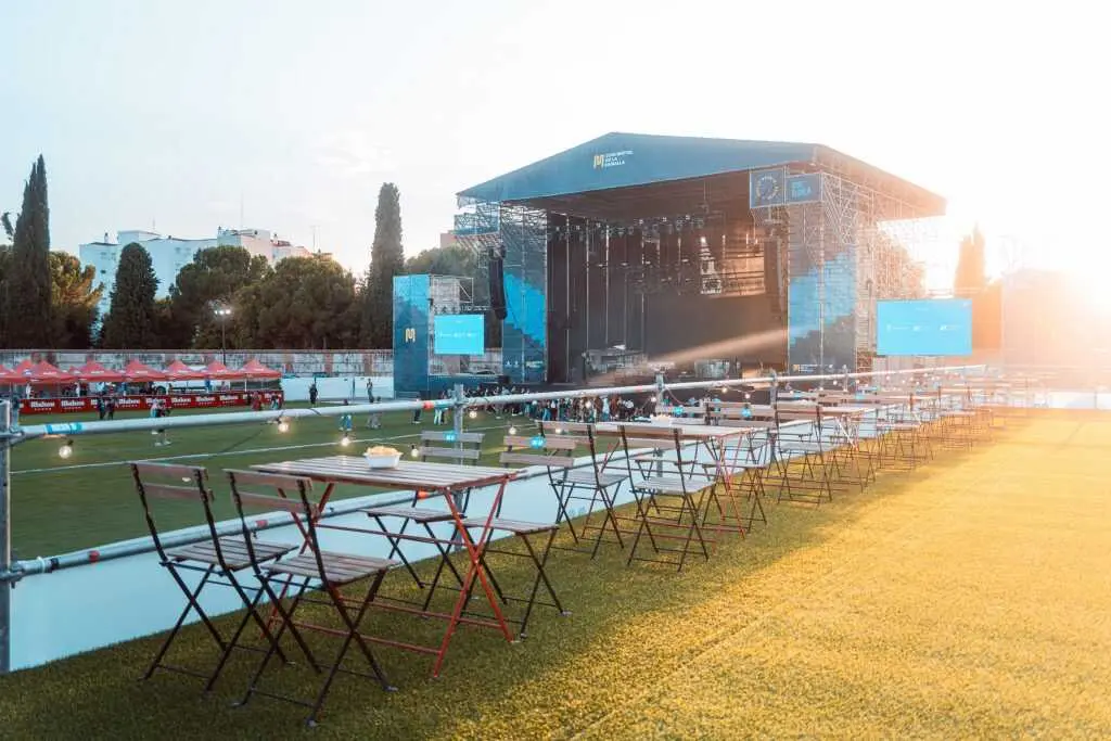 Recinto de los Conciertos de la Muralla. Imagen de la organizaci&oacute;n.