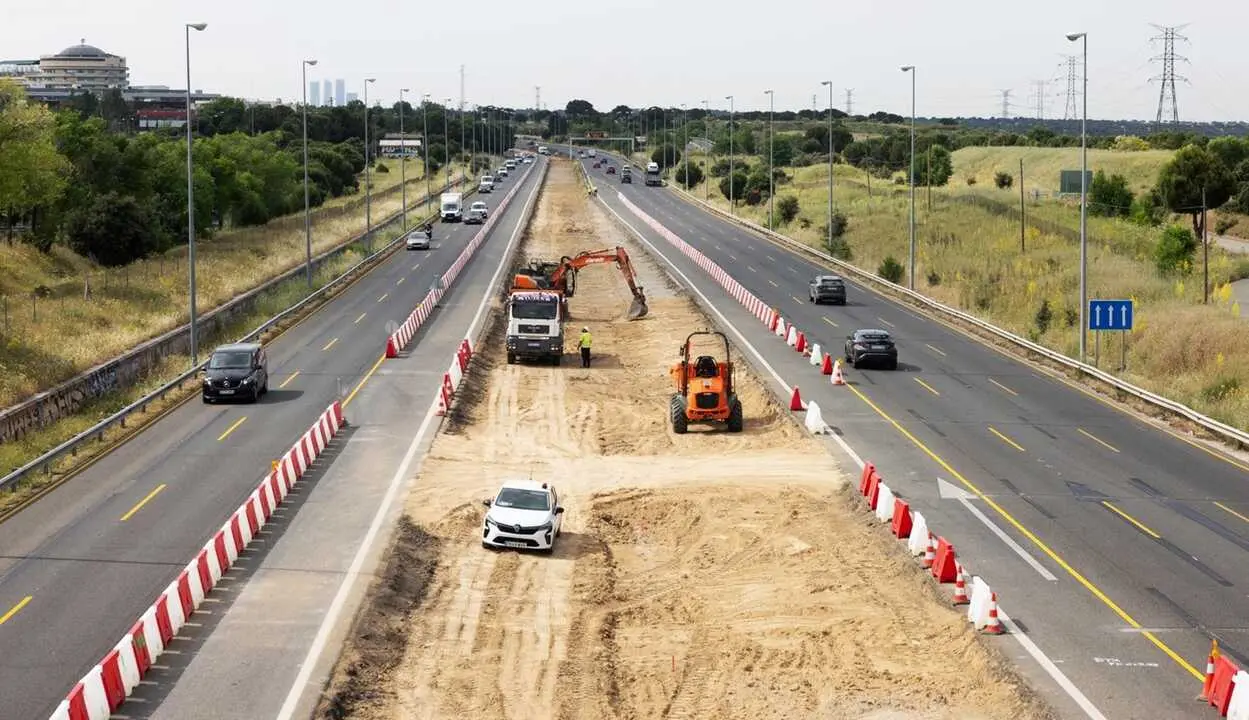 La M-607 en imagen del Ayuntamiento de Tres Cantos.