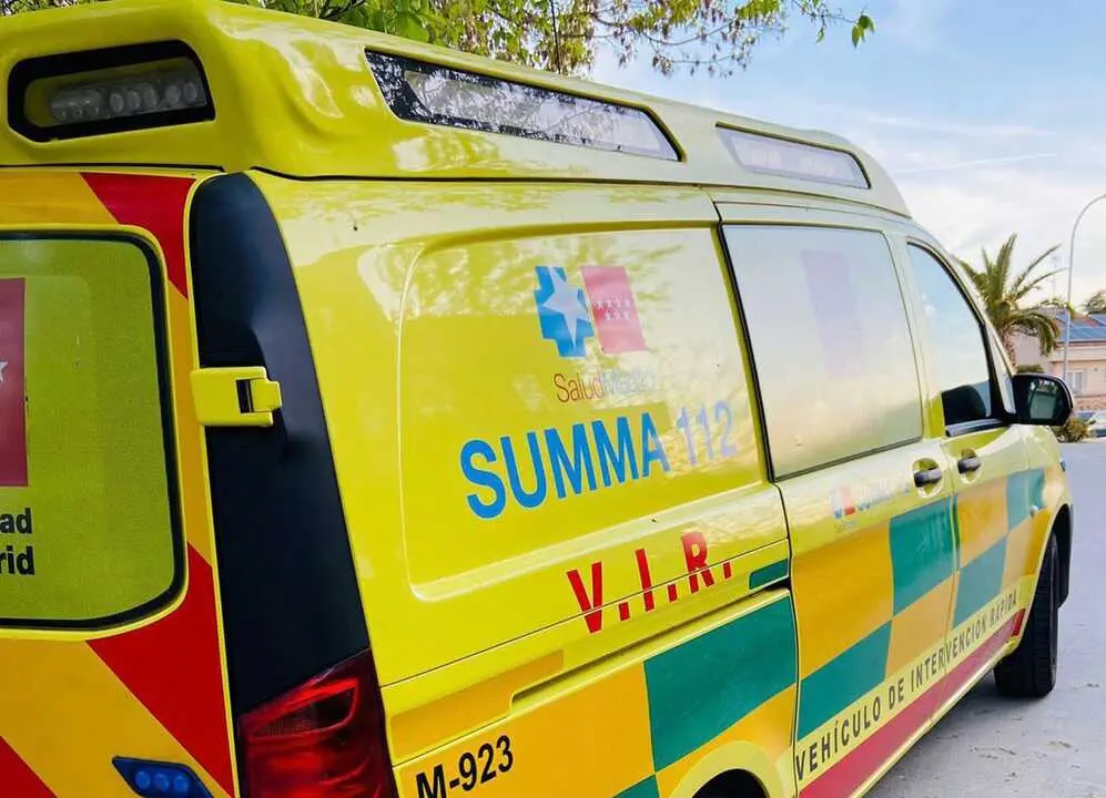 Una ambulancia del Summa 112.