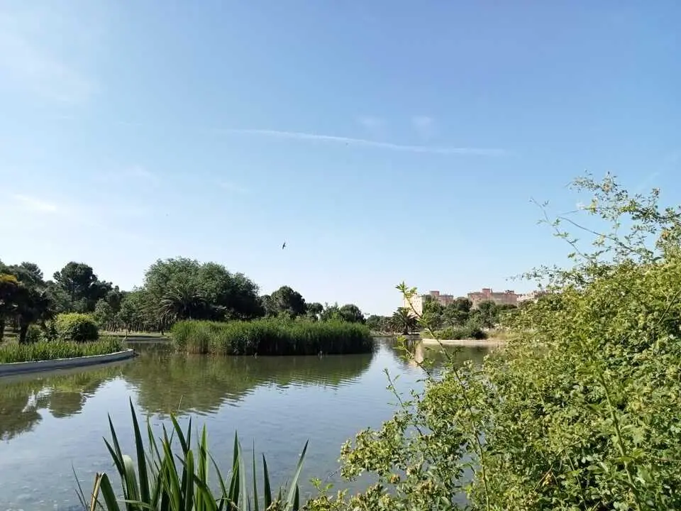 Parque de la Emperatriz Mar&iacute;a de Austria.