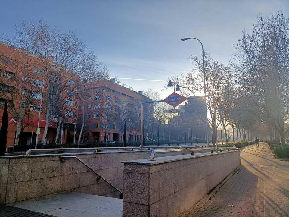 Para de Metro de Ventilla. Imagen de EP.