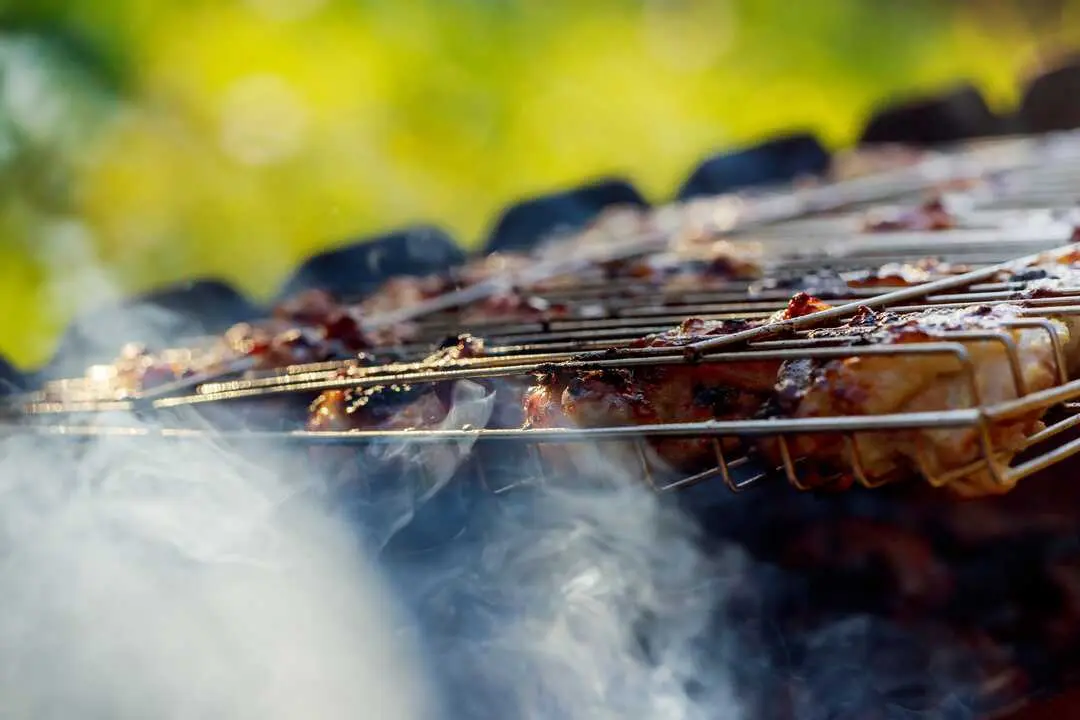 Una barbacoa en imagen de archivo.