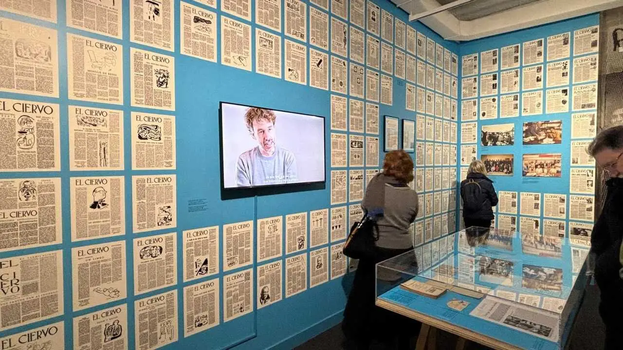 Una imagen de la exposici&oacute;n, Revista El Ciervo.