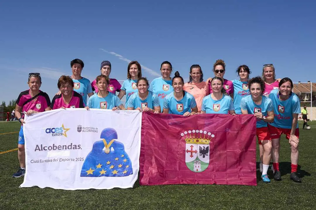 Alcobendas se convierte este fin de semana en el epicentro del f&uacute;tbol veterano femenino con la celebraci&oacute;n de la Fase II de la II Liga Nacional de Futbolistas Veteranas. Imagen de Alcobendas CF.