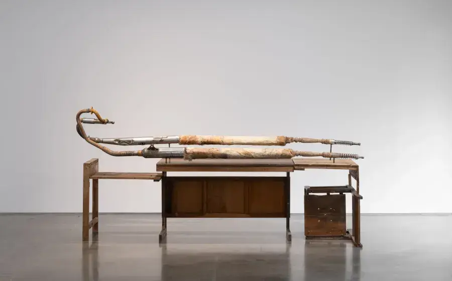 Imagen de la exposici&oacute;n 'Abierto x obras'. Matadero Madrid.