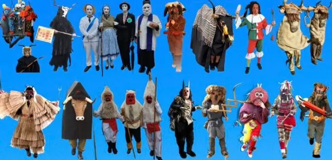 I Desfile de Mascaradas de Madrid. Cartel de Casa Zamora.