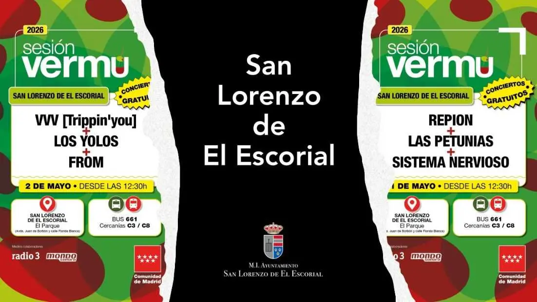 Sesi&oacute;n Verm&uacute; 2026 en San Lorenzo de El Escorial. Imagen del consistorio.