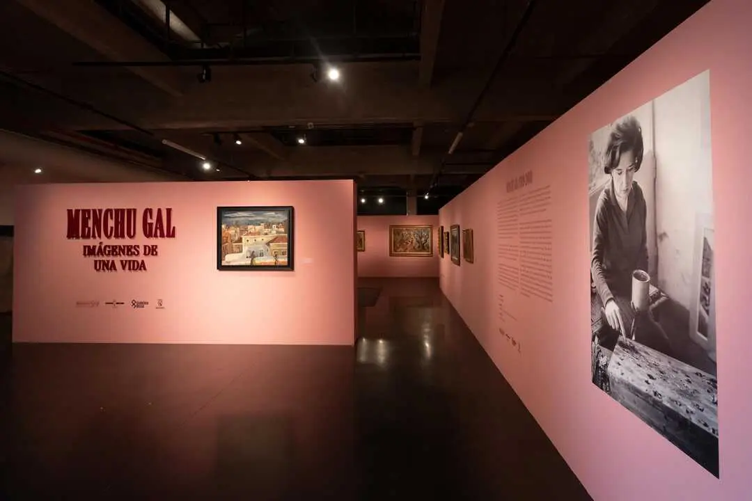 La exposici&oacute;n de Menchu Gal en la Serrer&iacute;a Belga.