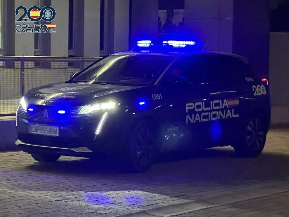 Imagen de un coche de Polic&iacute;a Nacional. Archivo.