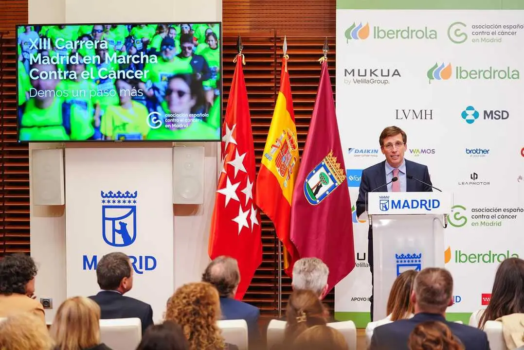 La solidaridad echar&aacute; a correr el 19 de abril en una nueva cita de la carrera 'Madrid en marcha contra el c&aacute;ncer'. Imagen del Ayuntamiento de Madrid.