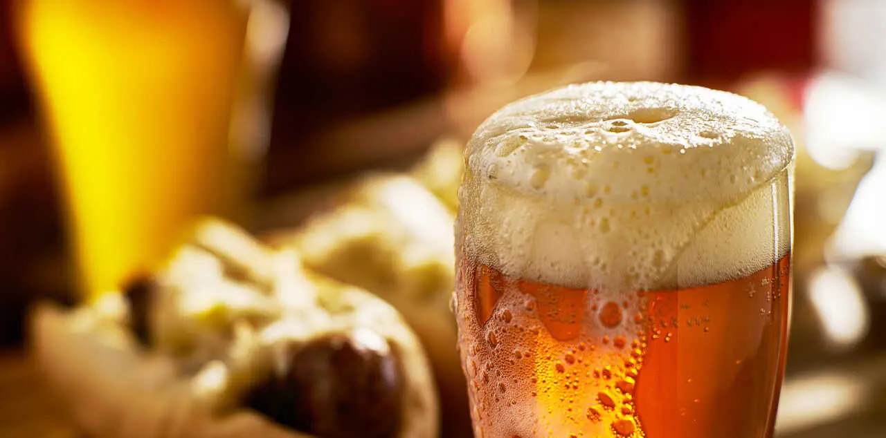 Una cerveza en imagen de archivo.