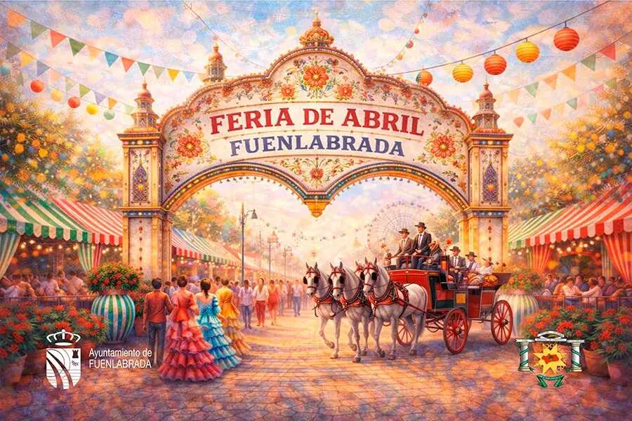 Cartel de la Feria de Abril de Fuenlabrada