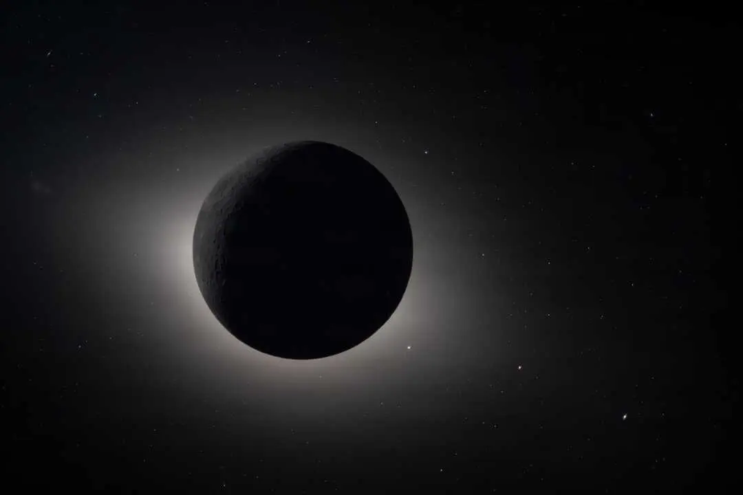 Eclipse solar. Imagen de la NASA.