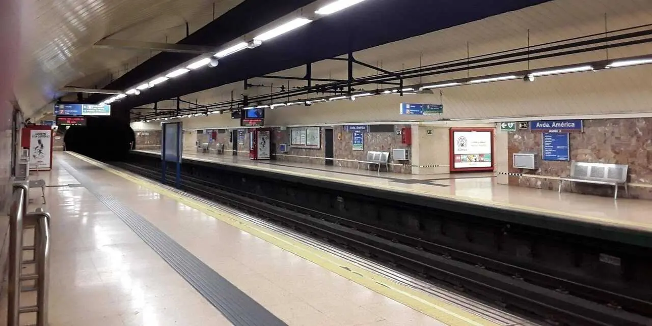 La L&iacute;nea 4 de Metro de Am&eacute;rica. 
Imagen de EP.