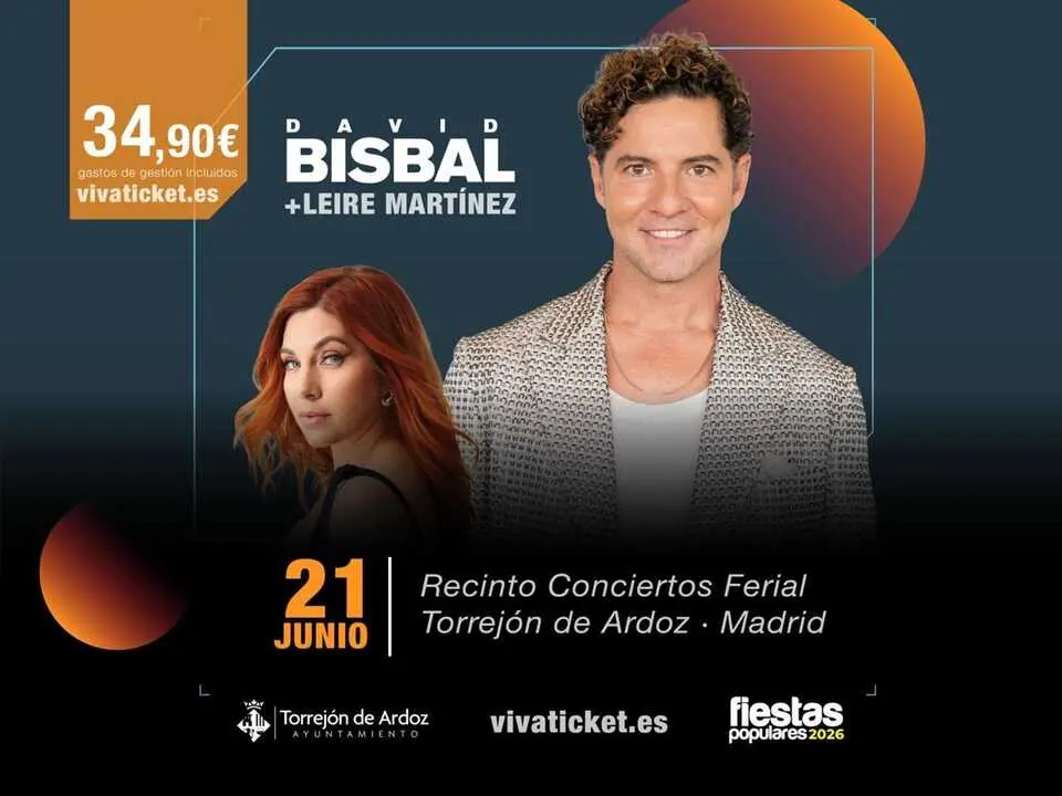 Cartel de las fiestas de Torrej&oacute;n.