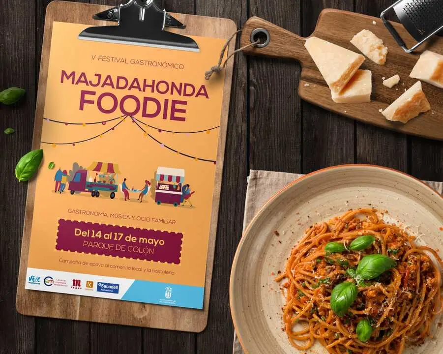 Cartel del Majadahonda Foodie 2026.