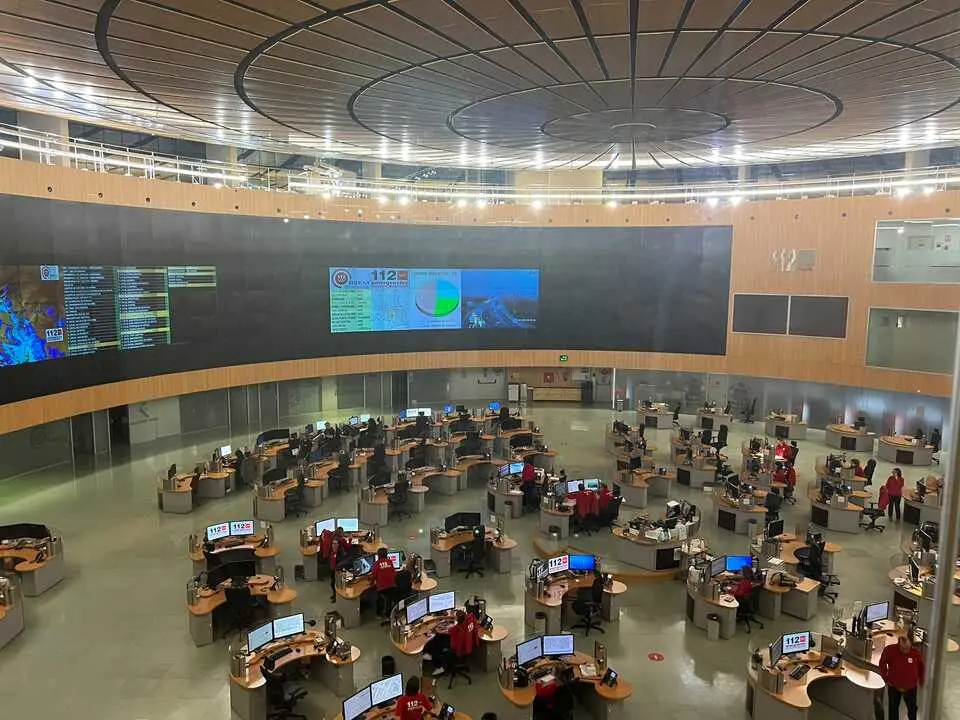 Central de 112 Comunidad de Madrid. Imagen de la cuenta de X @112cmadrid.