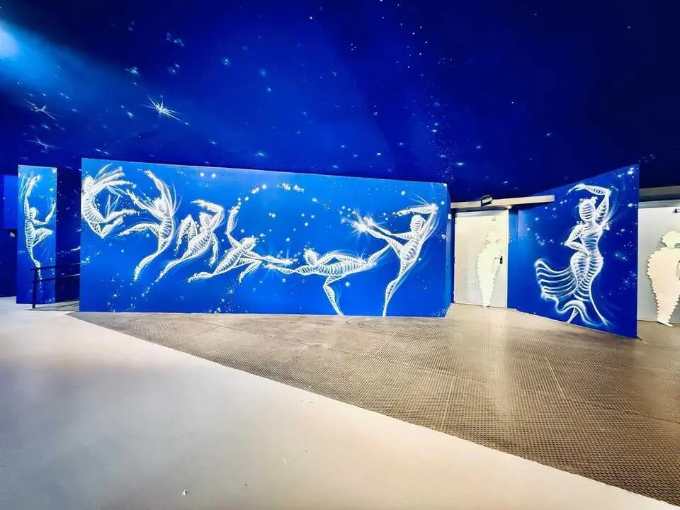Imagen del mural creado por el artista urbano SUSO33. Foto de &copy;SUSO33 cedida por el Ayuntamiento de Madrid.
