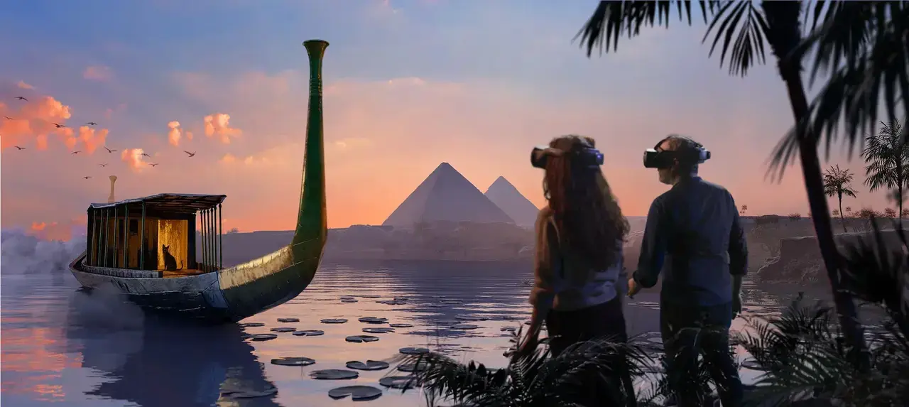Experiencia inmersiva 'Horizonte de Keops'.