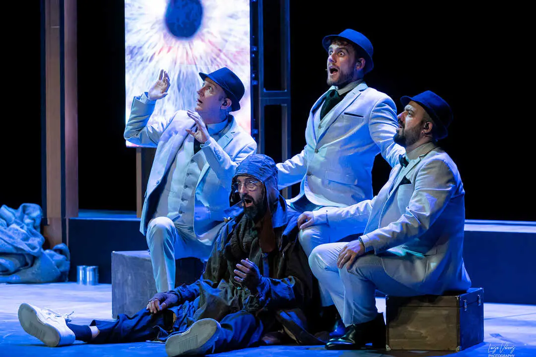Escena de 'Madness', de Yllana y Pr&iacute;mital Brothers.