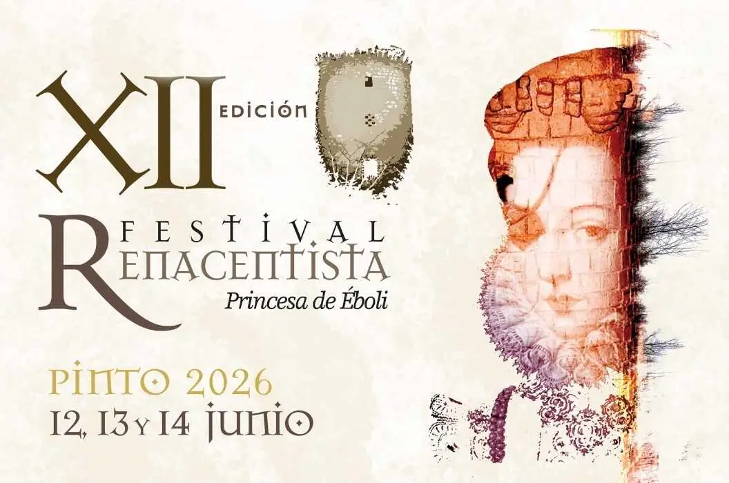 Cartel del Festival Renacentista Princesa de &Eacute;boli de Pinto.