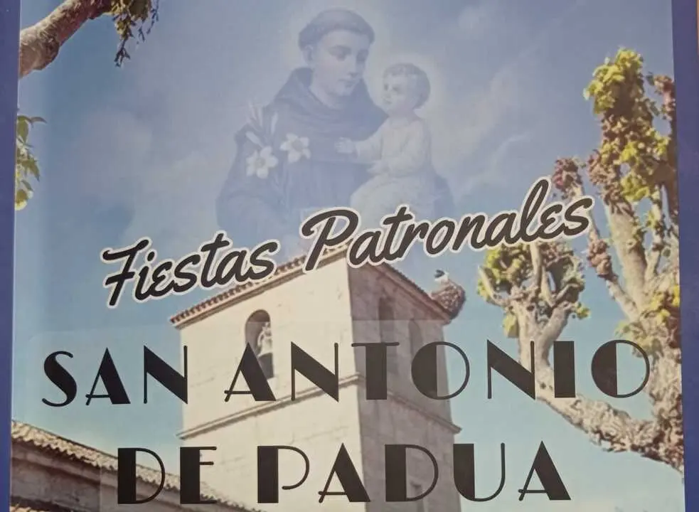 Cartel de las Fiestas de San Antonio 2026 en Collado Villalba.
