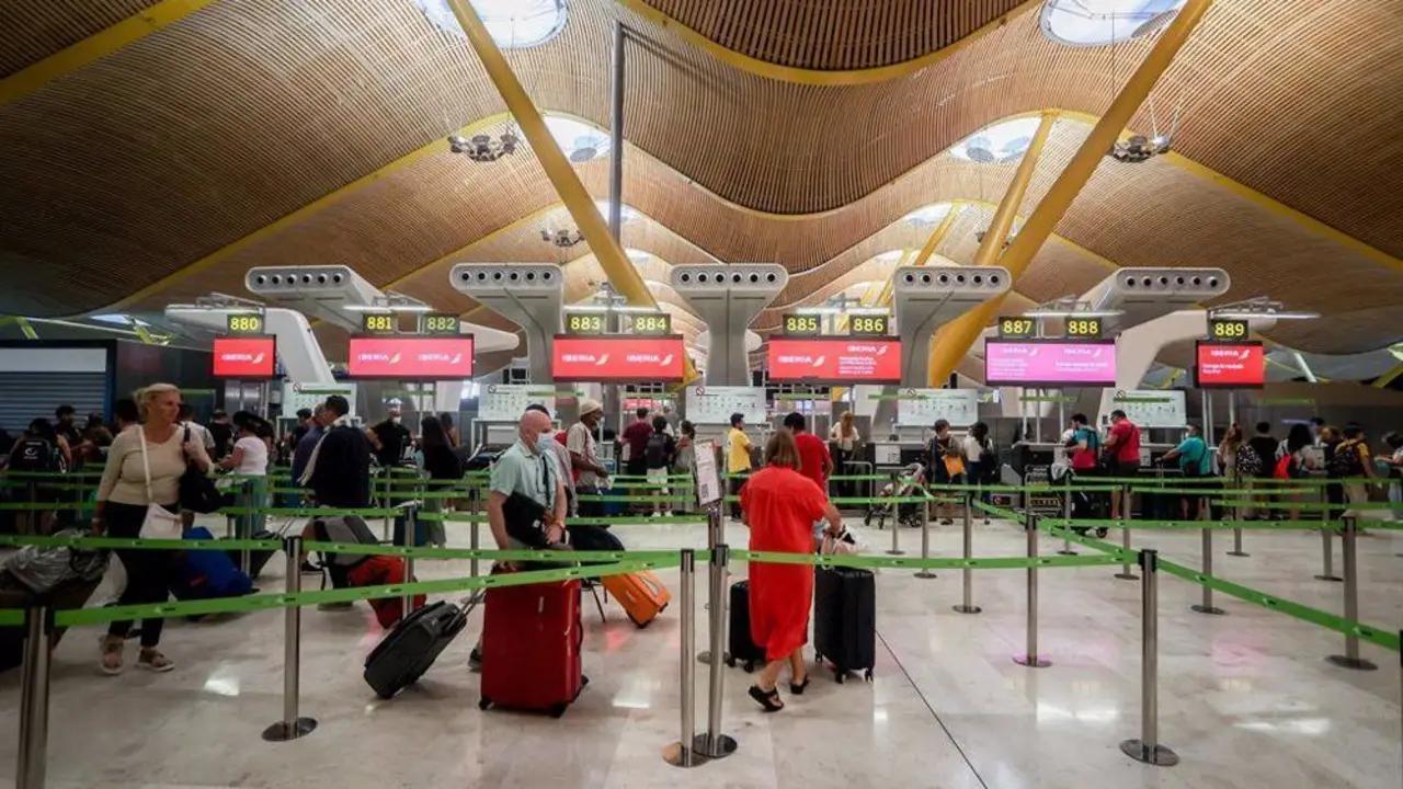 Imagen de archivo aeropuerto Adolfo Su&aacute;rez Madrid Barajas.