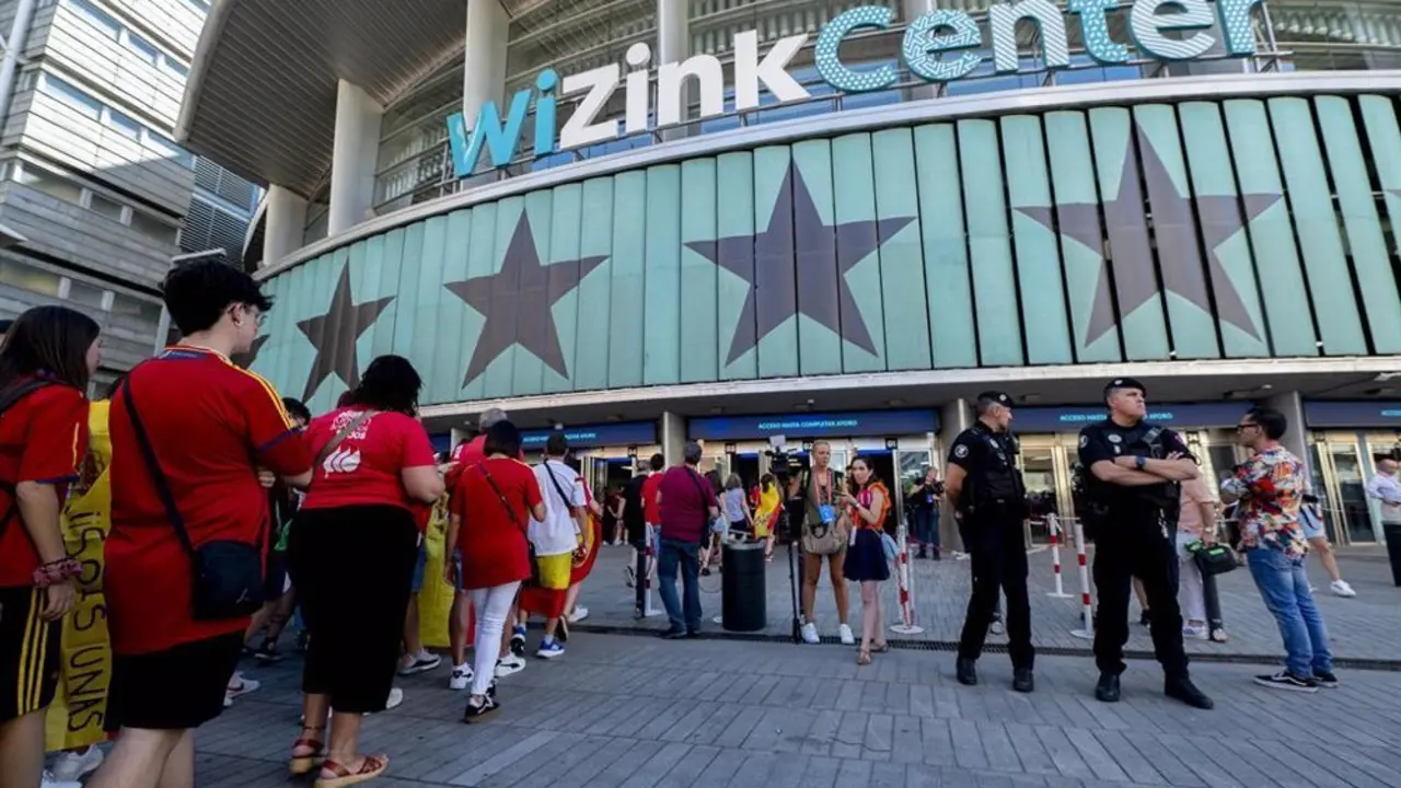 Fachada Wizink Center. Ahora Movistar Arena.