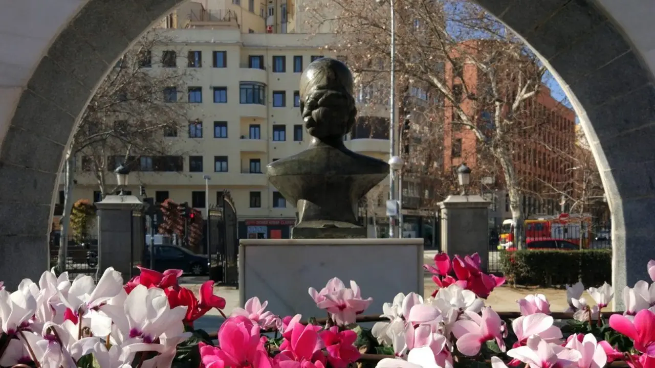imagen del parque de Eva Duarte en archivo. 