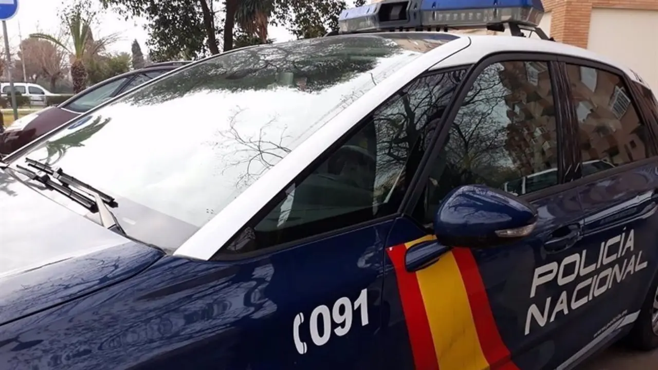 Coche de la Polic&iacute;a Nacional